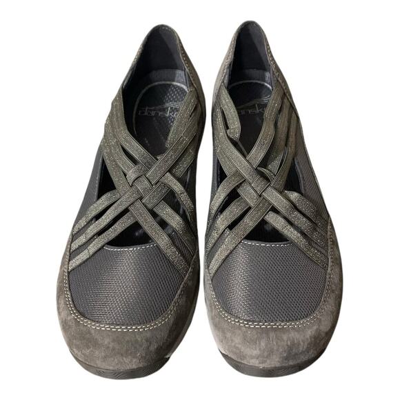Dansko Womens Slip On Laceless Sneakers Size 10.5 Grey - Picture 3 of 8